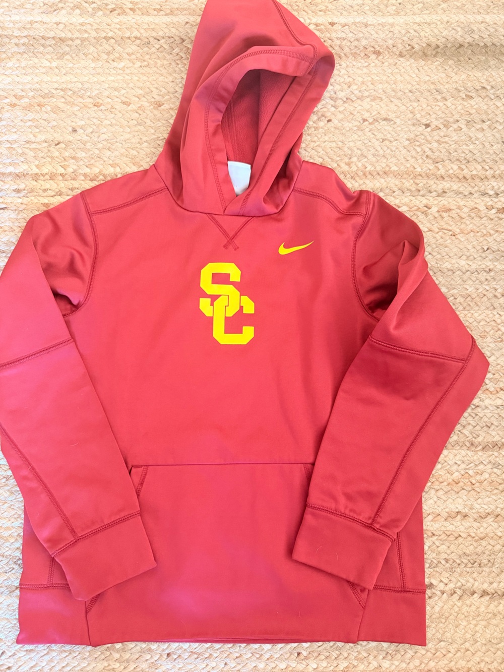 Nike Kids Red USC Pullover Hoodie